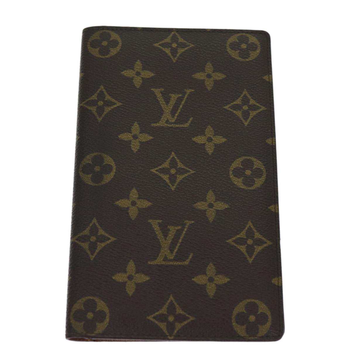 Louis Vuitton Porte carte credit bifold Brown Canvas Wallet 