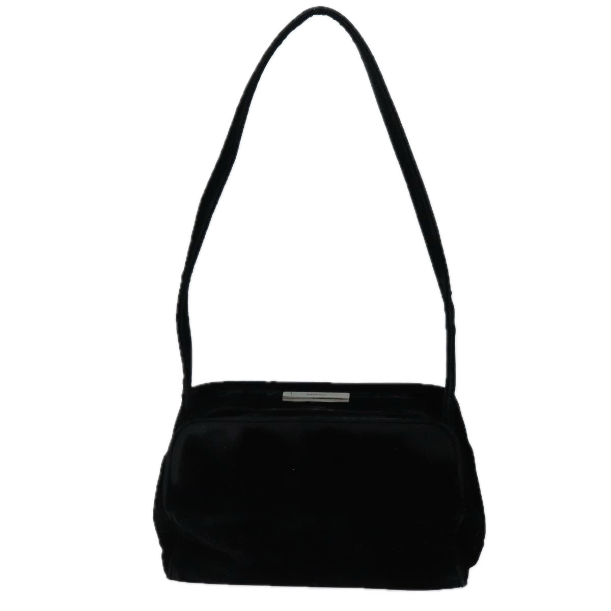 Prada Black Velvet Shoulder Bag