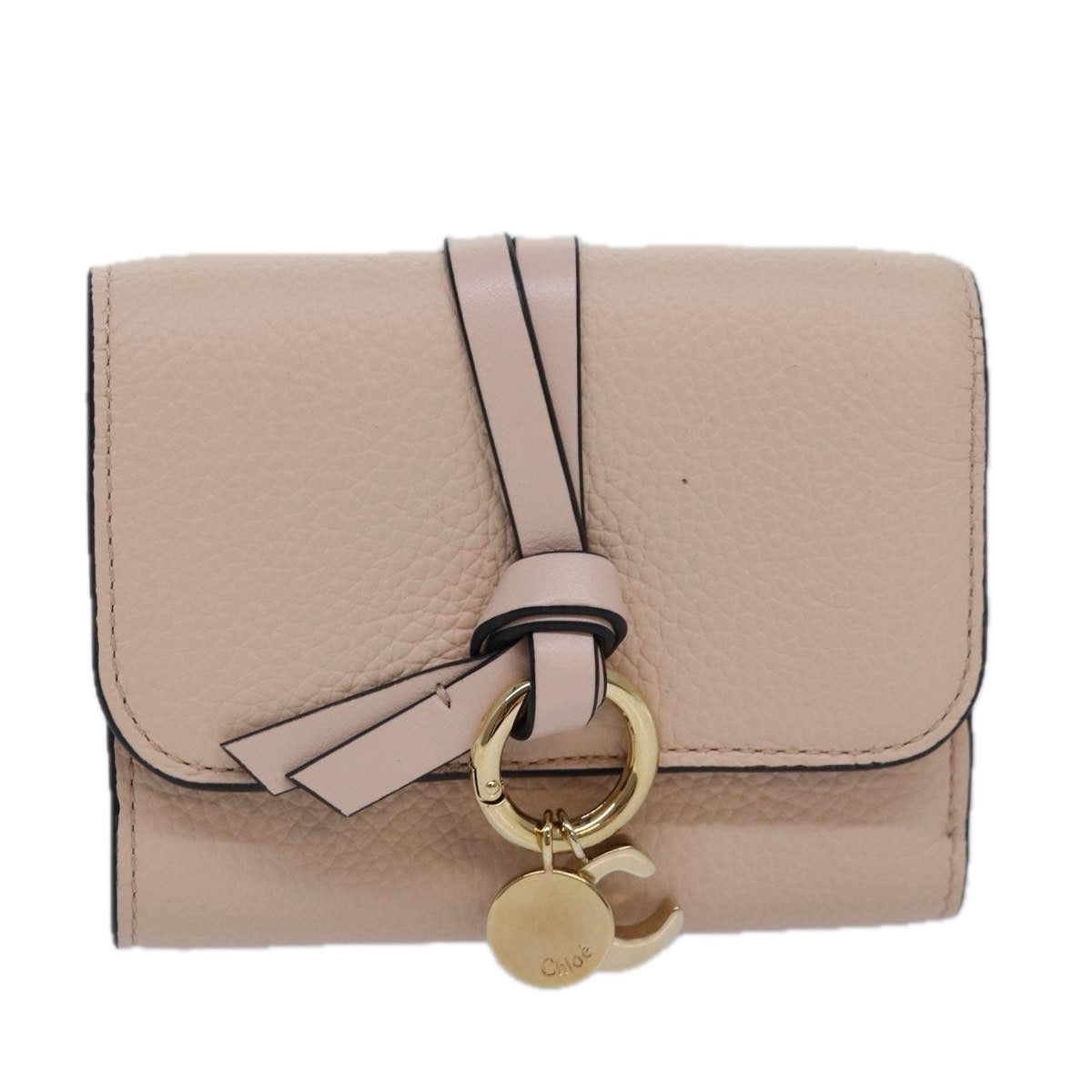 Chloé Alphabet Pink Leather Wallet 