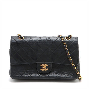 Chanel Timeless 26 Black Leather Shoulder Bag