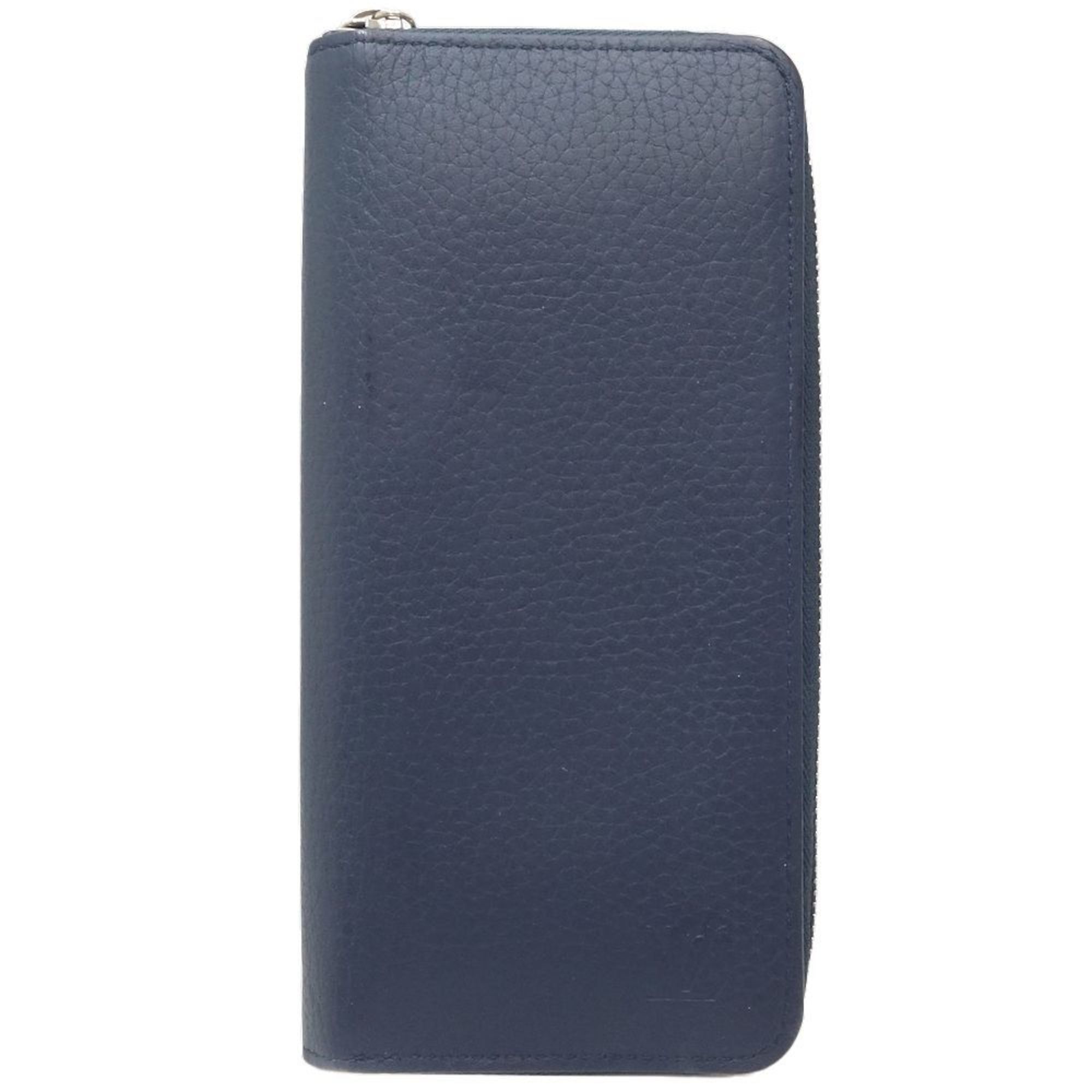 Louis Vuitton Brazza Navy Leather Wallet 