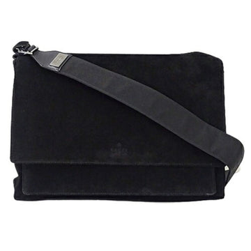 Gucci Black Suede Shoulder Bag