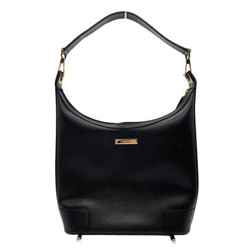 Gucci Black Leather Shopper Bag