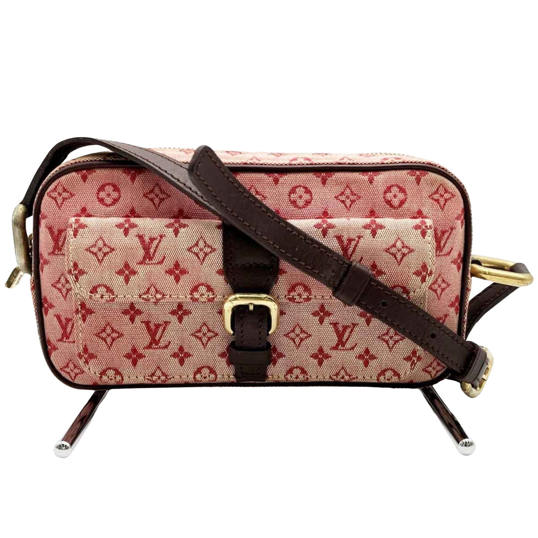 Louis Vuitton Juliette Pink Canvas Shoulder Bag