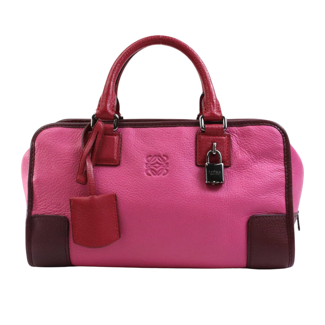 Loewe Amazona Multicolour Leather Handbag 