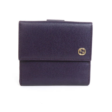 Gucci Purple Leather Wallet 