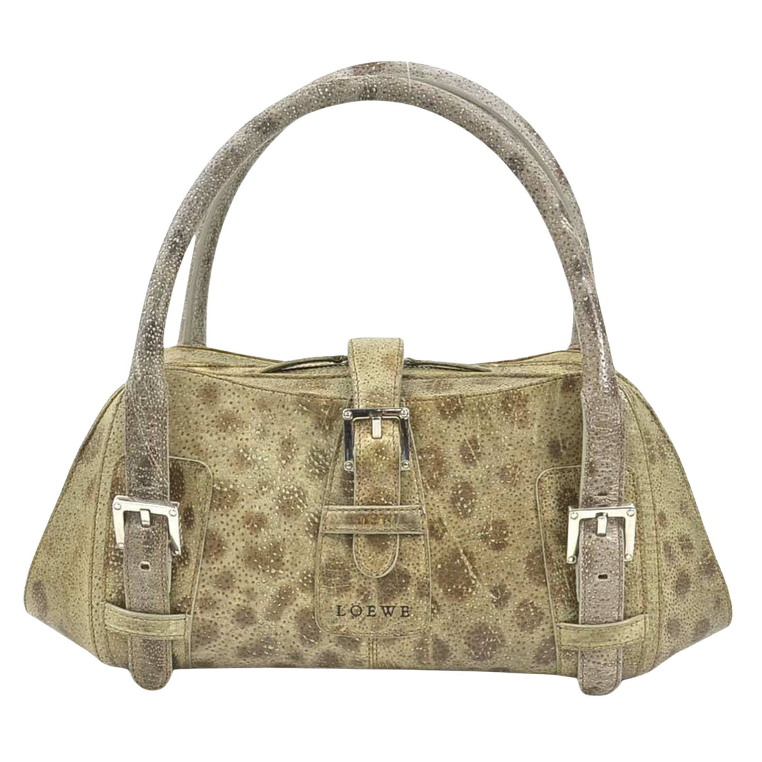 Loewe Beige Leather Handbag 