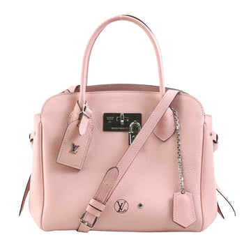 Louis Vuitton Mira Pink Leather Handbag 