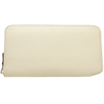 Hermès Azap Beige Leather Wallet 