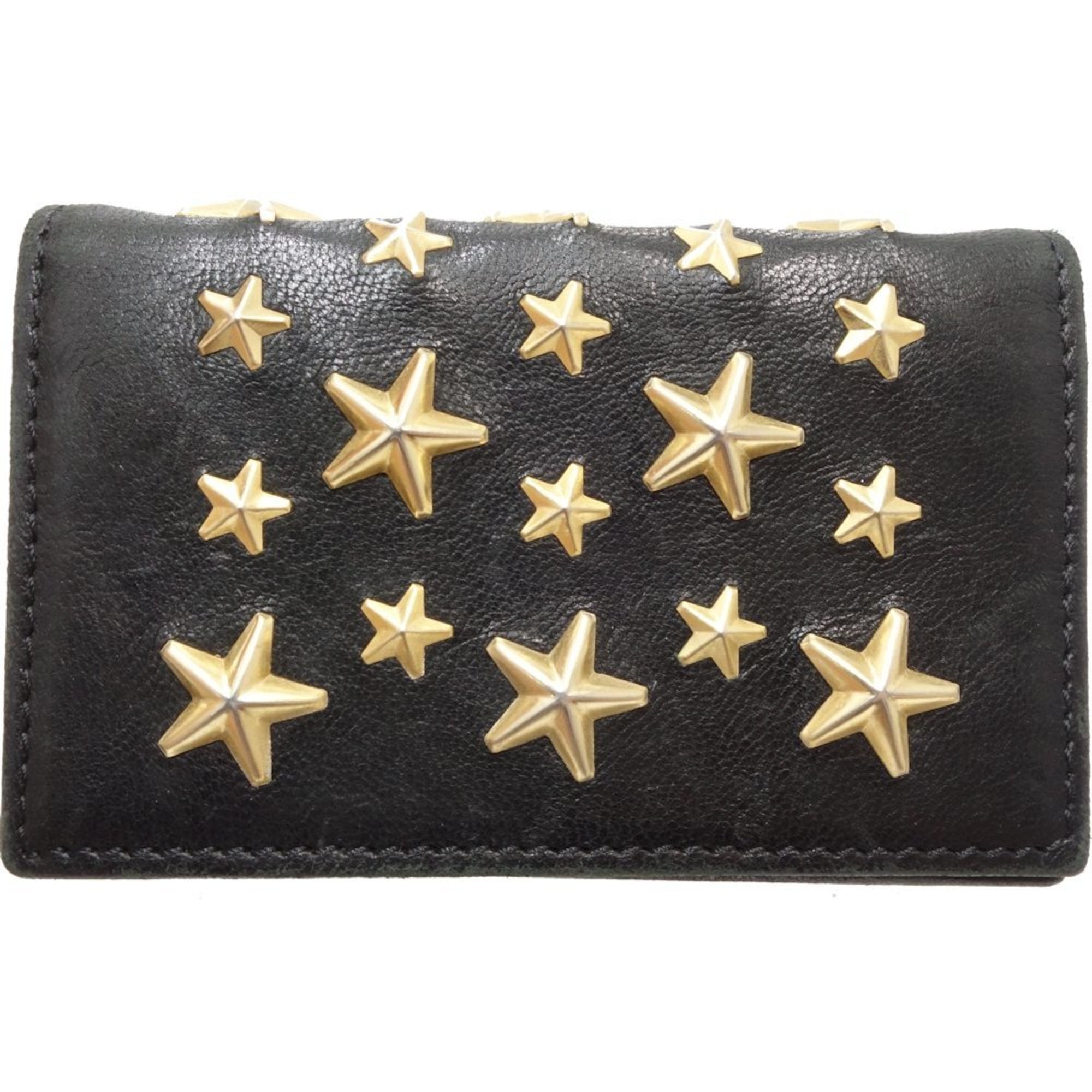 Jimmy Choo Black Leather Wallet 