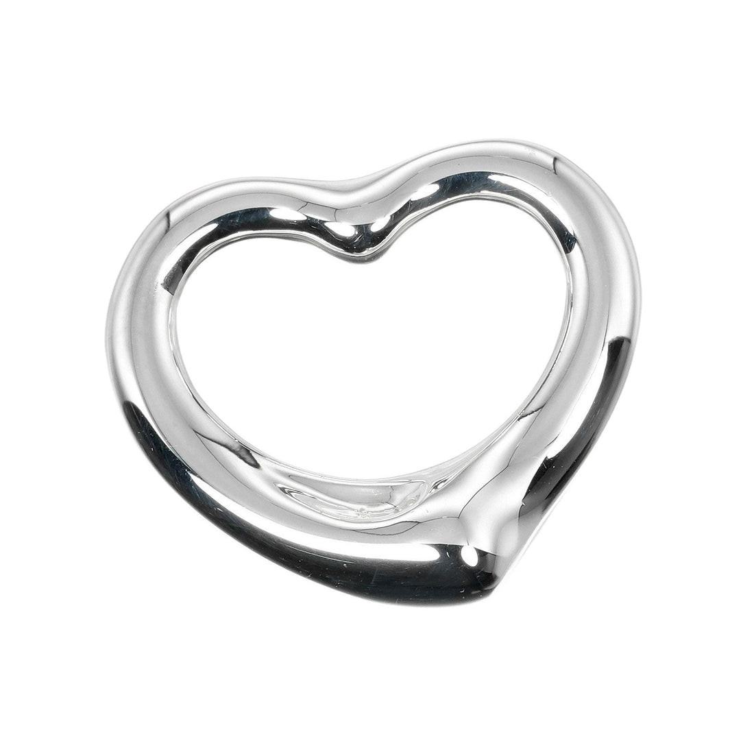 Tiffany & Co Open Heart Silver Silver Pendant 