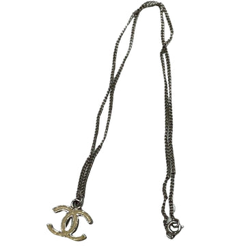 Chanel White Metal Necklace 