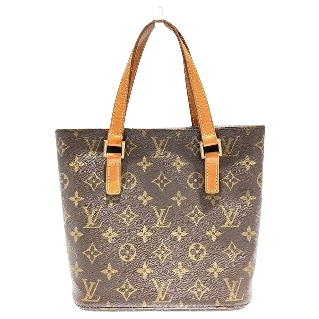 Louis Vuitton Luco Brown Canvas Handbag 