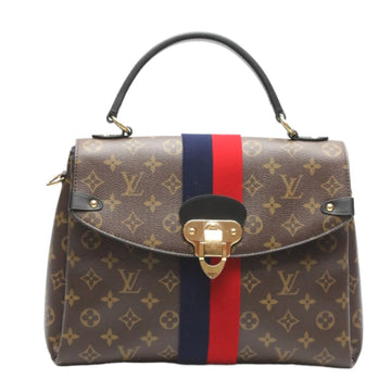 Louis Vuitton Georges Brown Canvas Handbag 