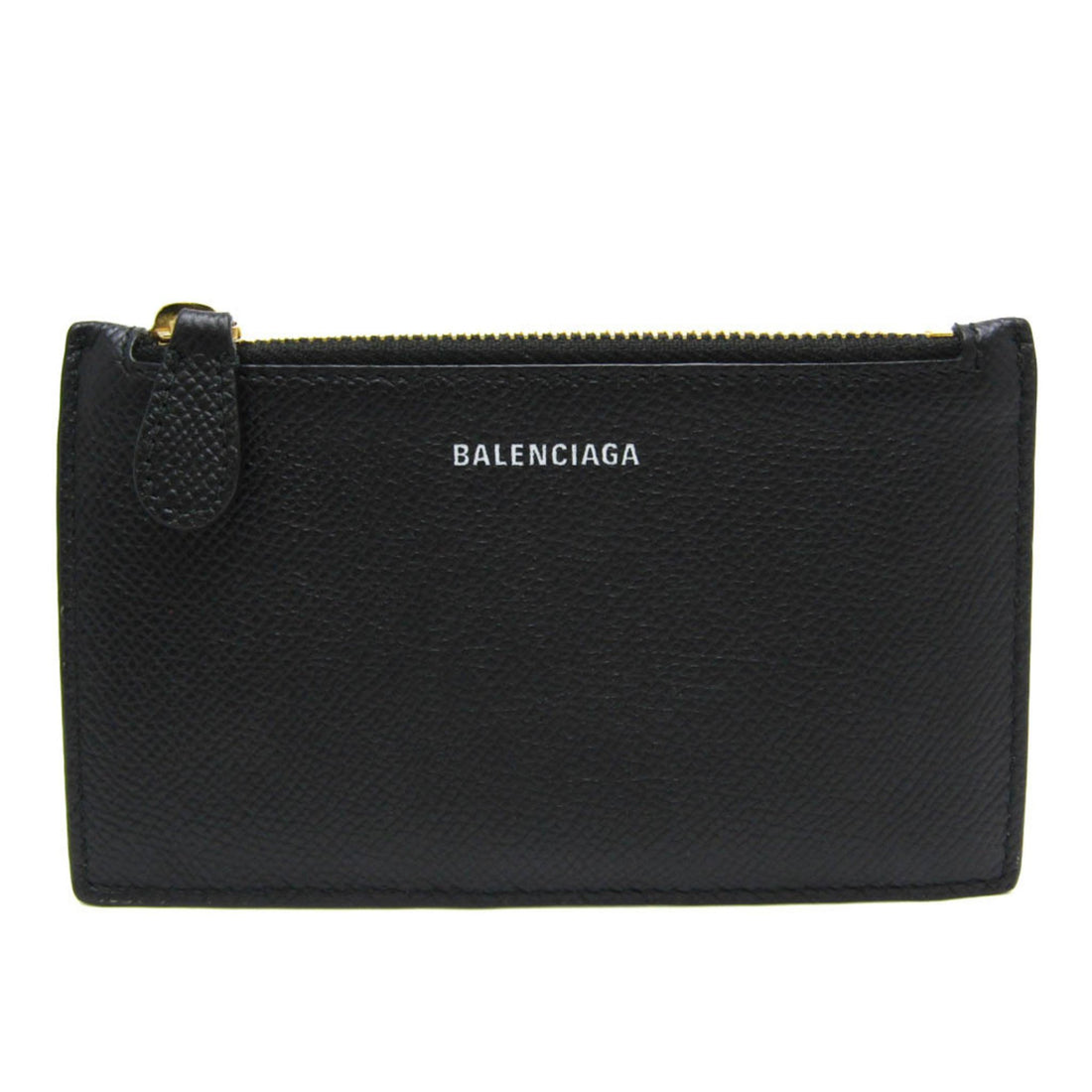 Balenciaga Ville Black Leather Wallet 