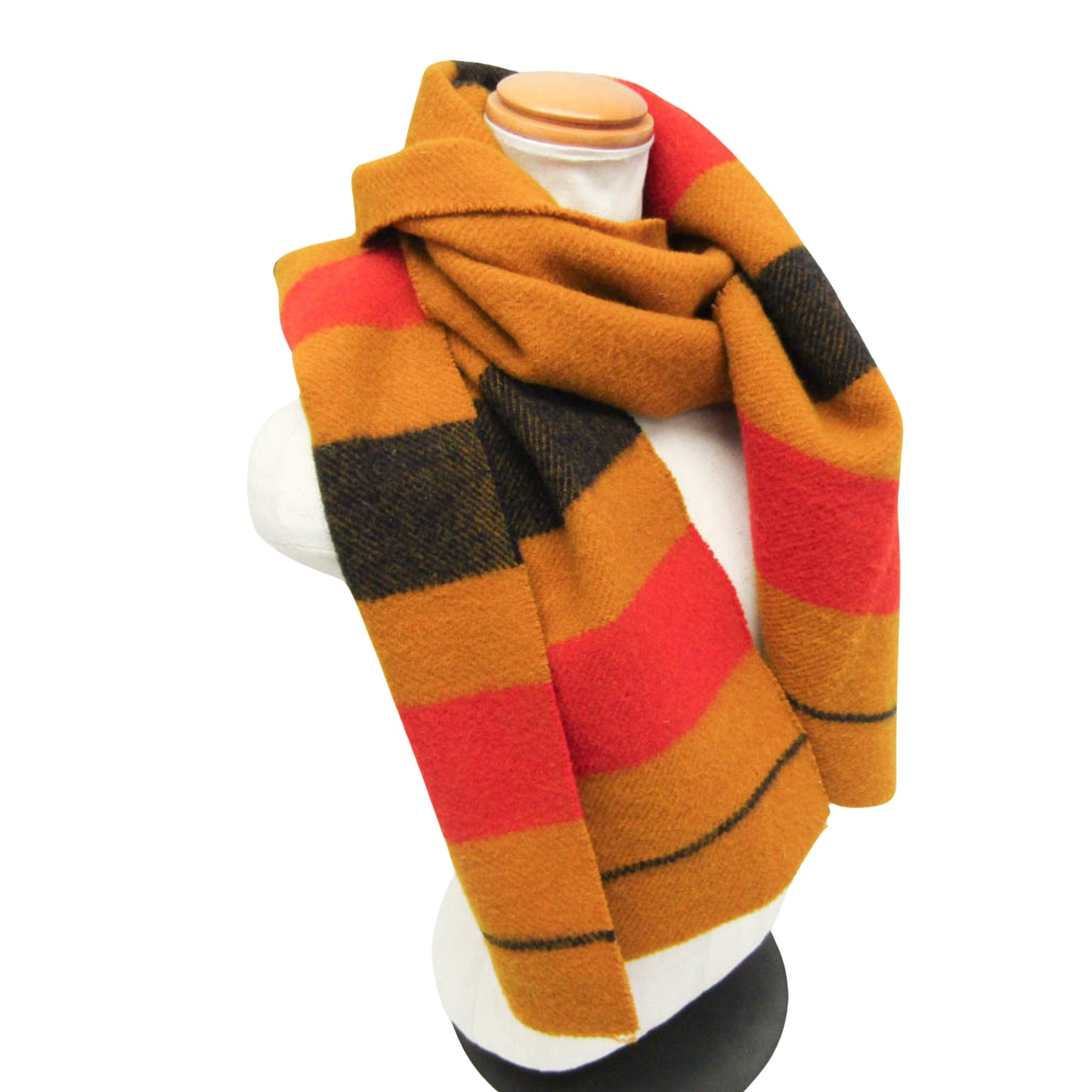 Hermès -- Multicolour Wool Scarf 