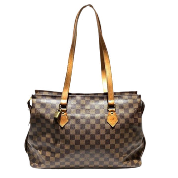 Louis Vuitton Columbine Brown Canvas Shoulder Bag