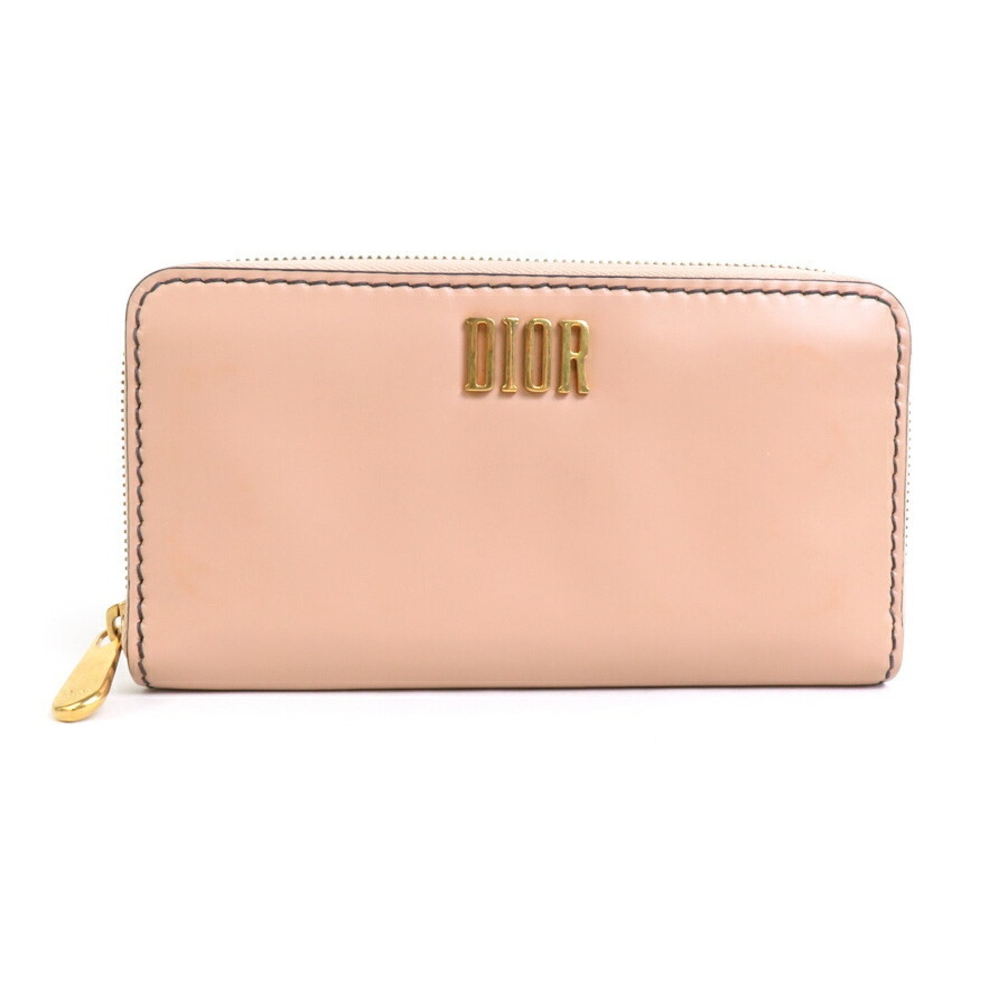 Dior Pink Leather Wallet 