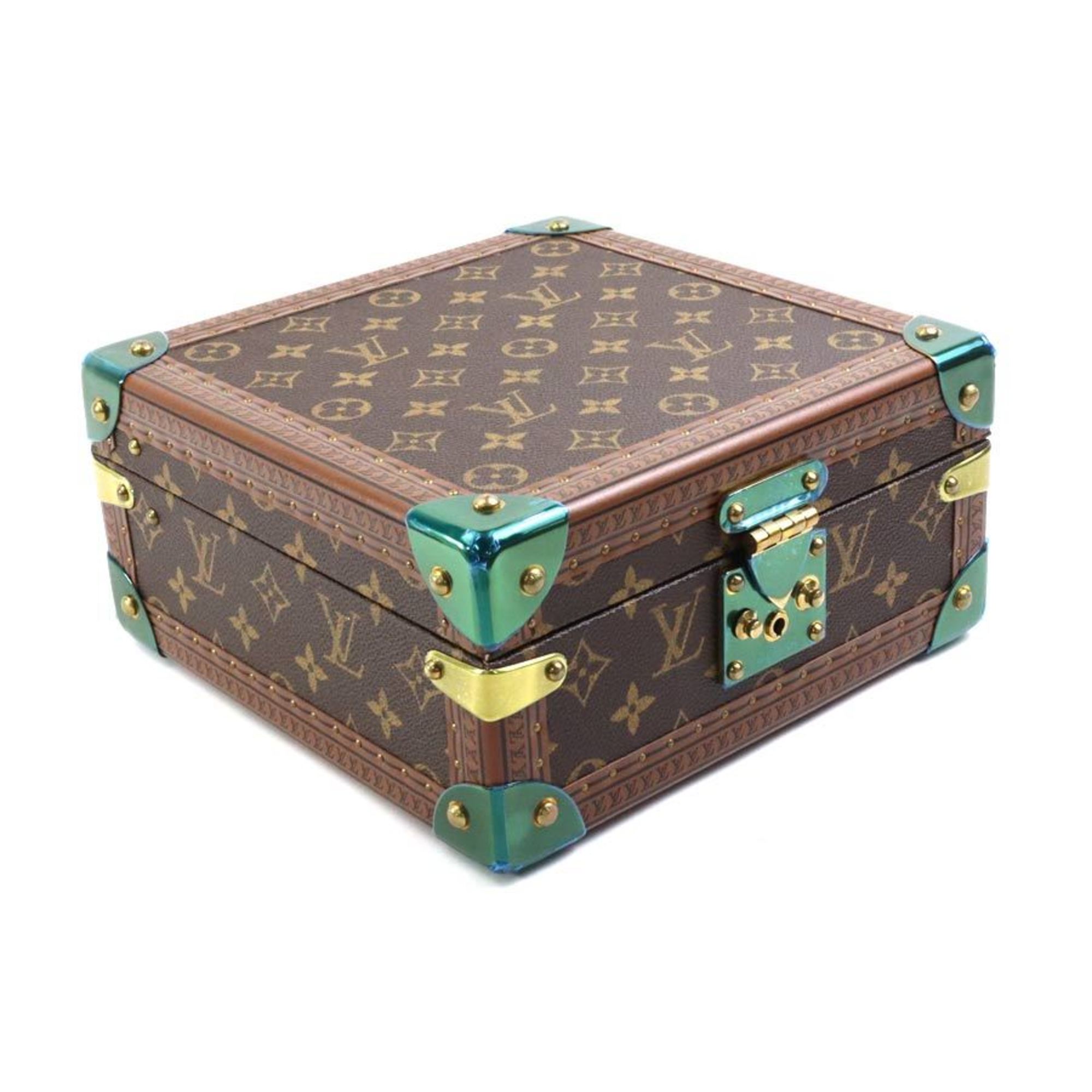 Louis Vuitton Coffret Joaillerie Brown Canvas Jewelleryset 