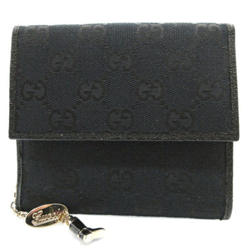 Gucci GG canvas Black Canvas Wallet 