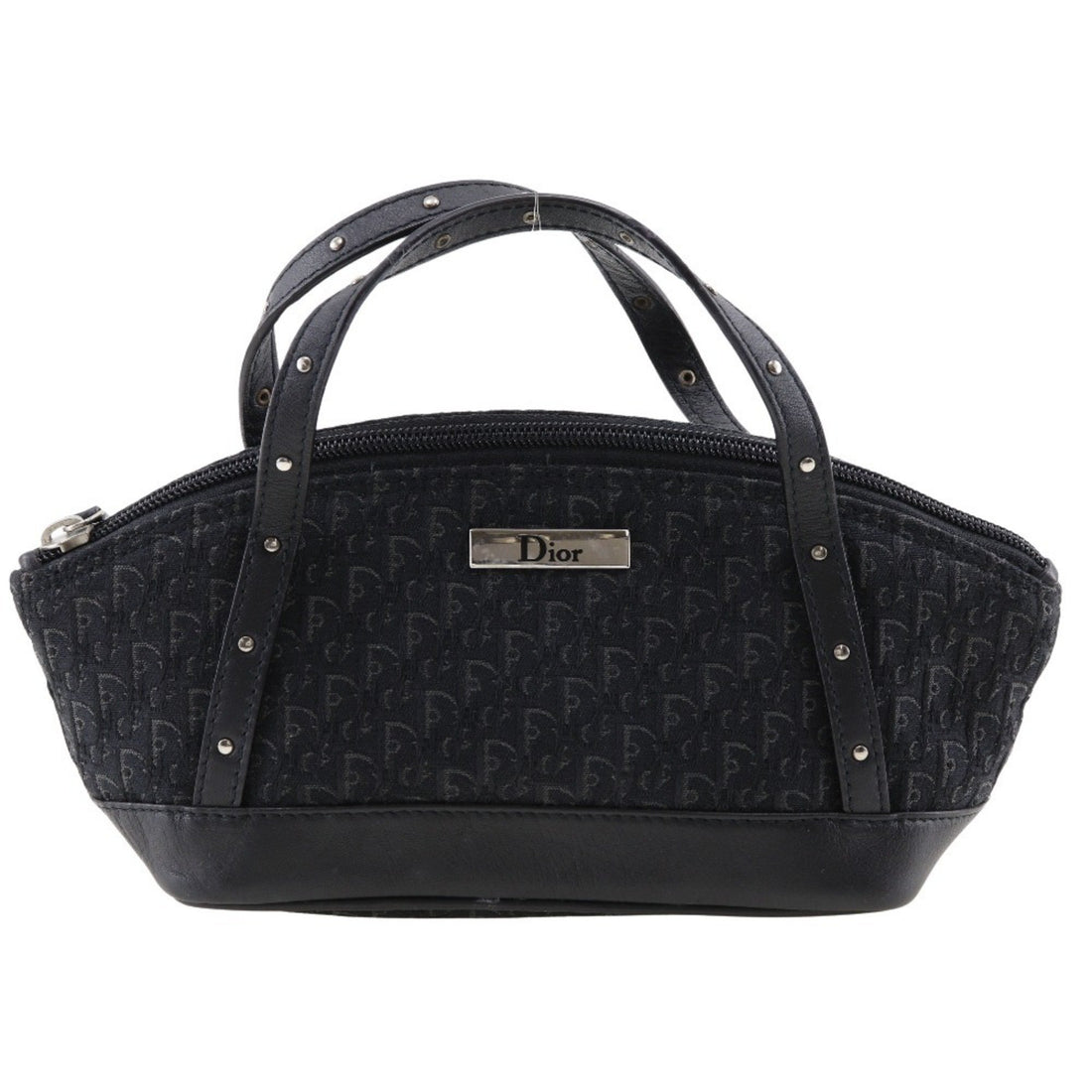 Dior Black Canvas Handbag 