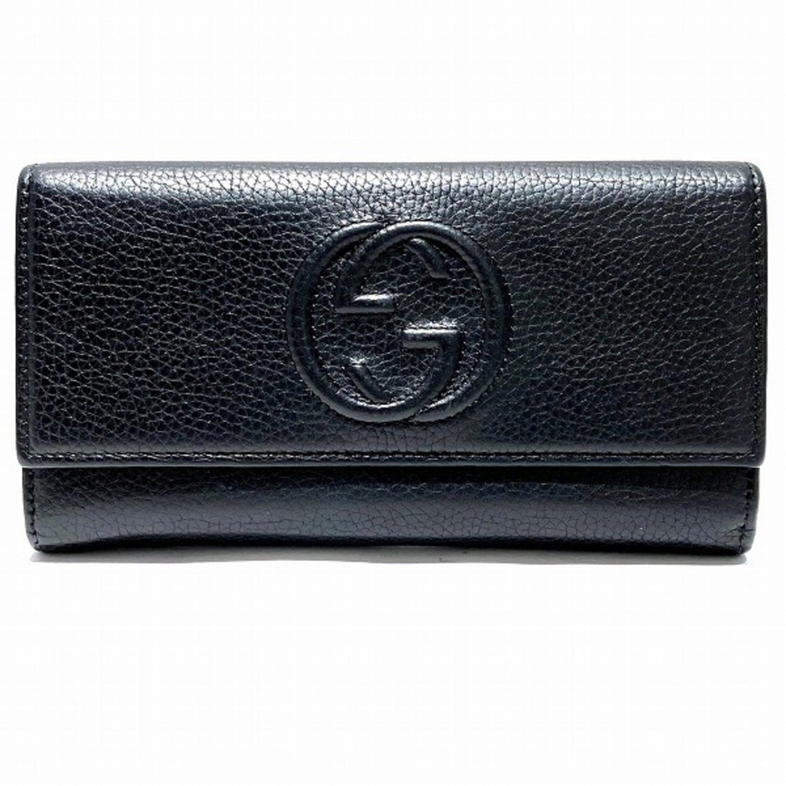 Gucci Soho Black Leather Wallet 