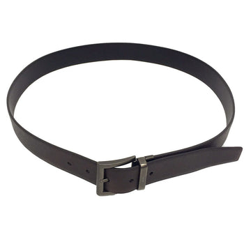 Prada Saffiano Brown Leather Belt 