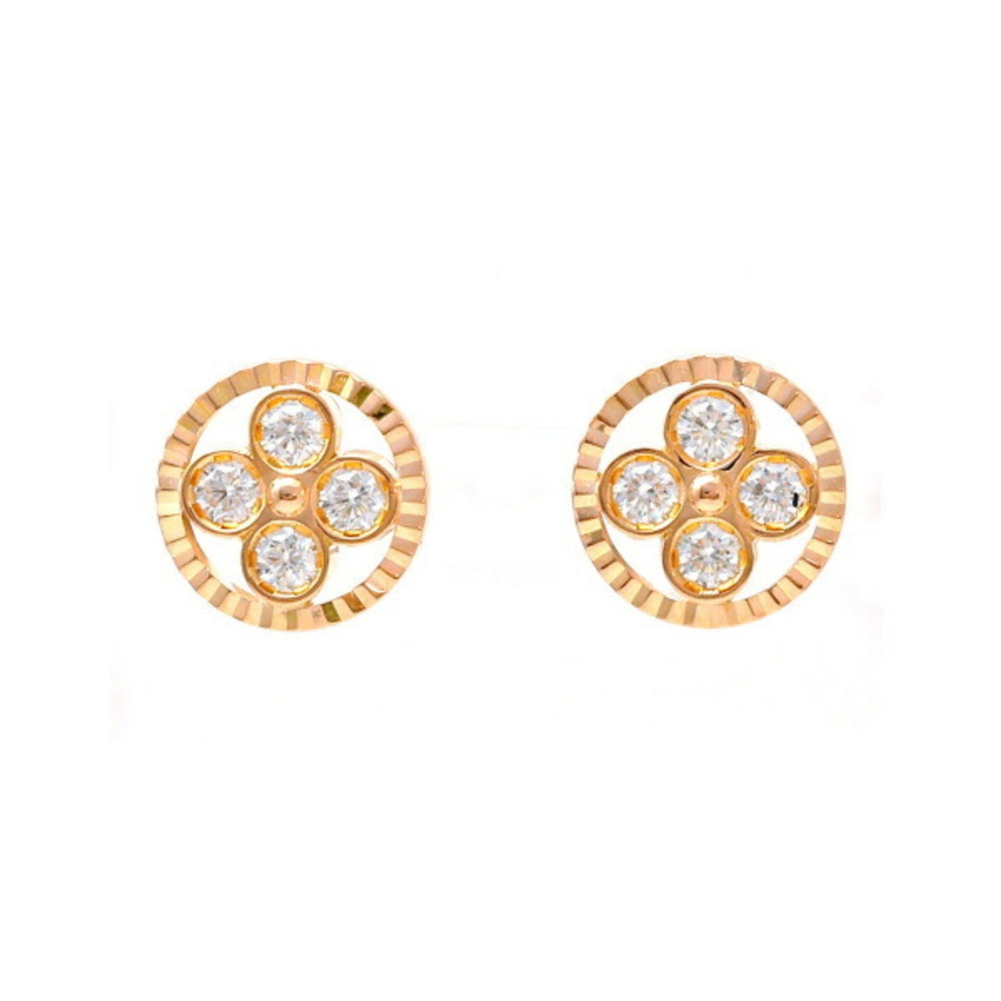 Louis Vuitton Blossom Gold Rose Gold Earring 