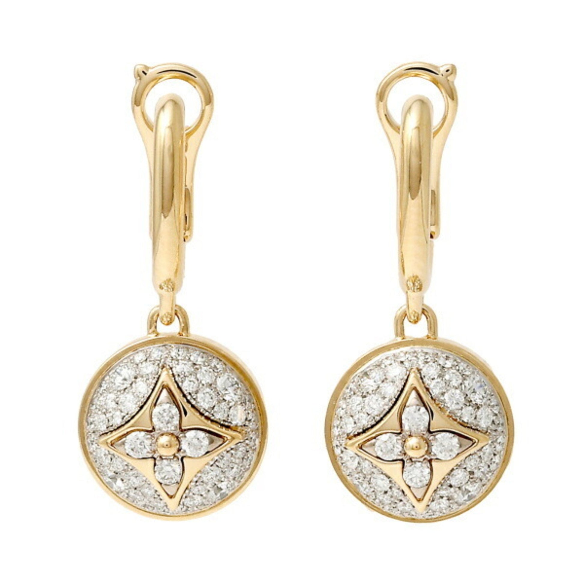 Louis Vuitton Blossom Gold Yellow Gold Earring 