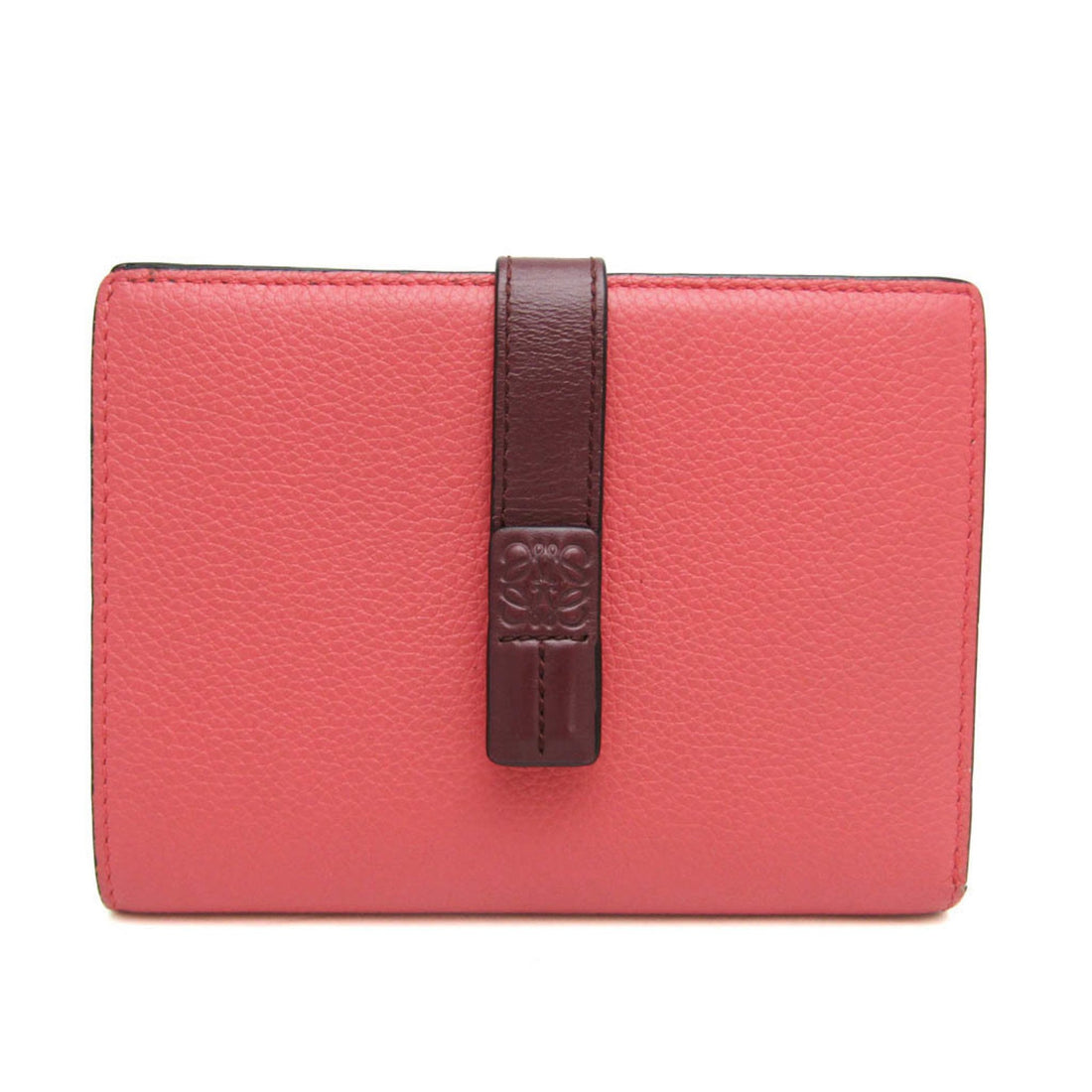 Loewe Vertical Wallet Pink Leather Wallet 