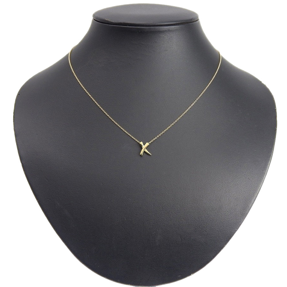 Tiffany & Co Kiss Gold Yellow Gold Necklace 