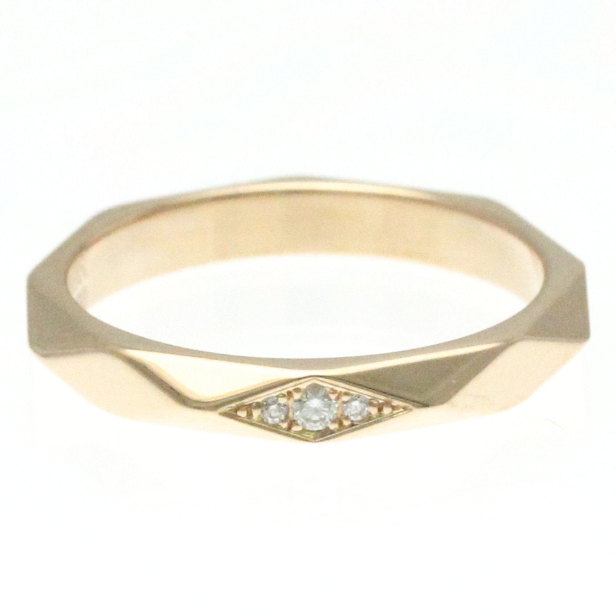 Boucheron Facette Gold Rose Gold Ring 