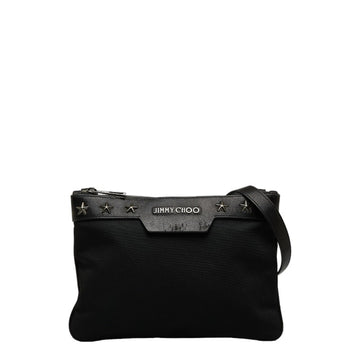 Jimmy Choo Black Synthetic Shoulder Bag