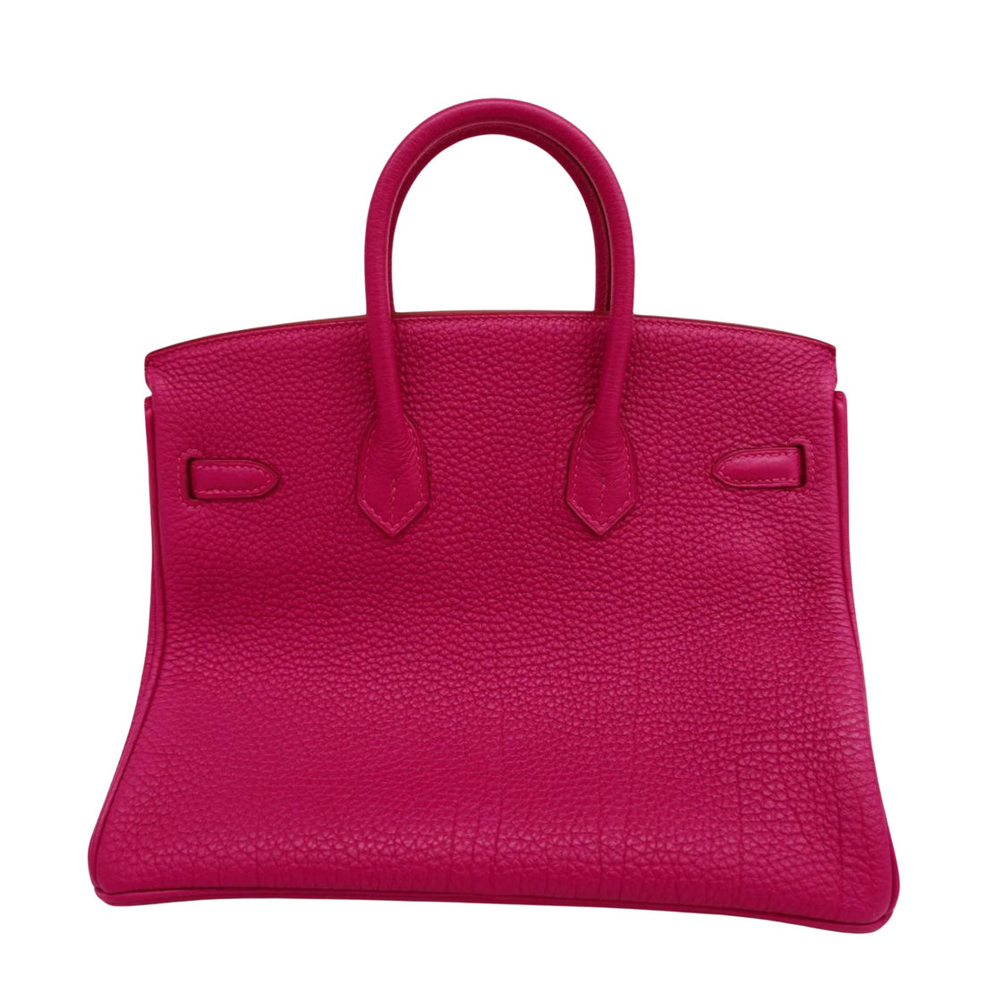 Hermès Birkin 25 Purple Leather Handbag 