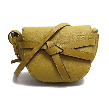 Loewe Yellow Leather Shoulder Bag