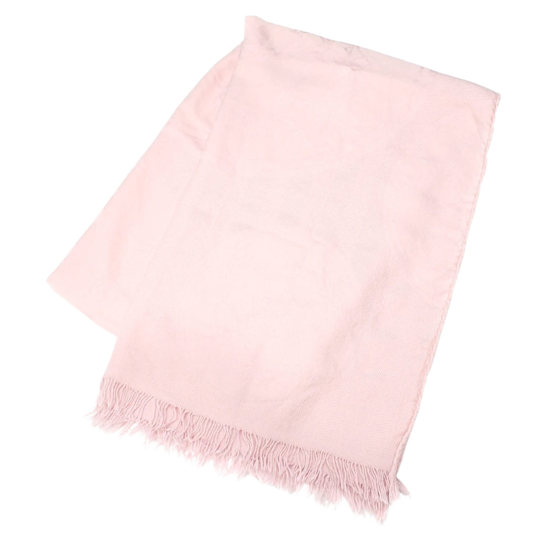 Hermès Pink Cashmere Scarf 