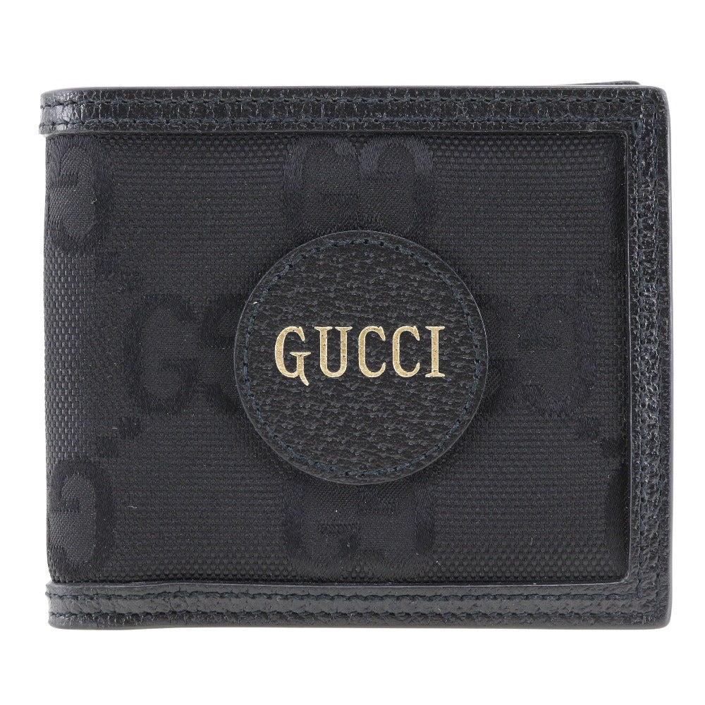 Gucci Off the grid Black Canvas Wallet 