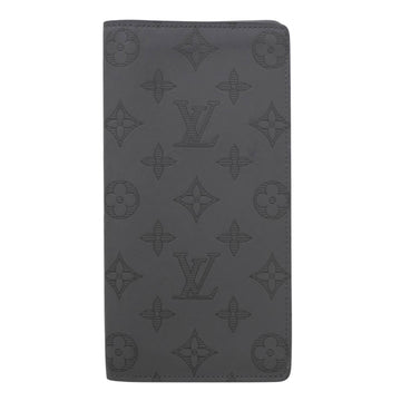 Louis Vuitton Brazza Green Leather Wallet 