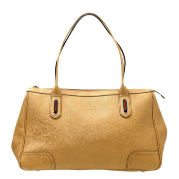 Gucci Sherry Beige Leather Shoulder Bag