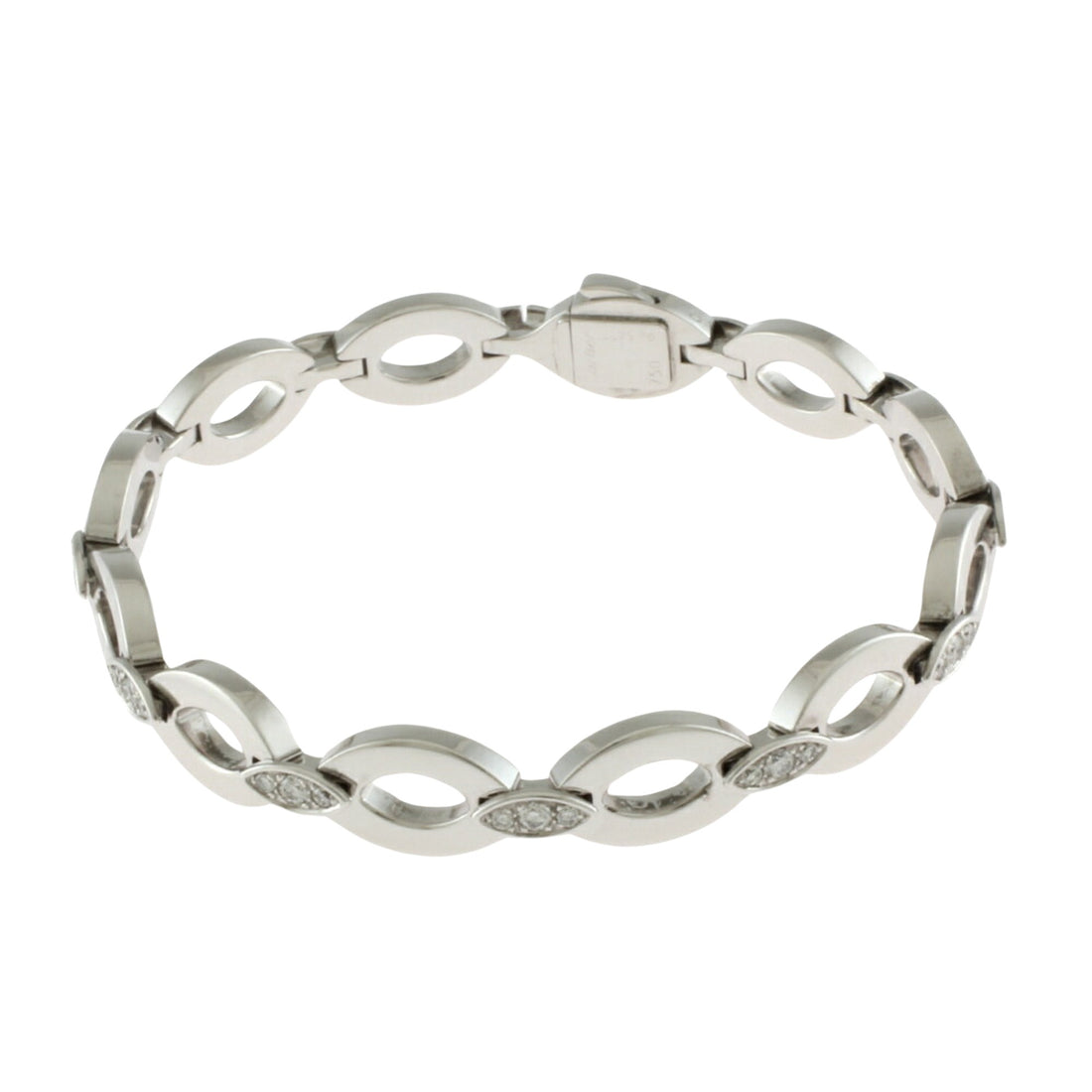 Cartier White White Gold Bracelet 