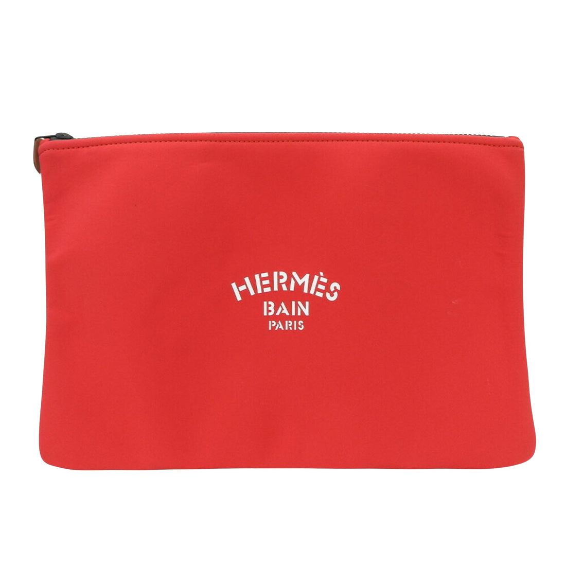 Hermès Kara Red Synthetic Clutch Bag