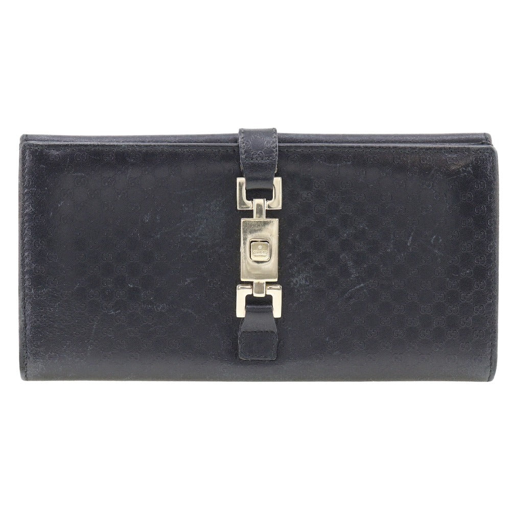 Gucci Jackie Black Leather Wallet 