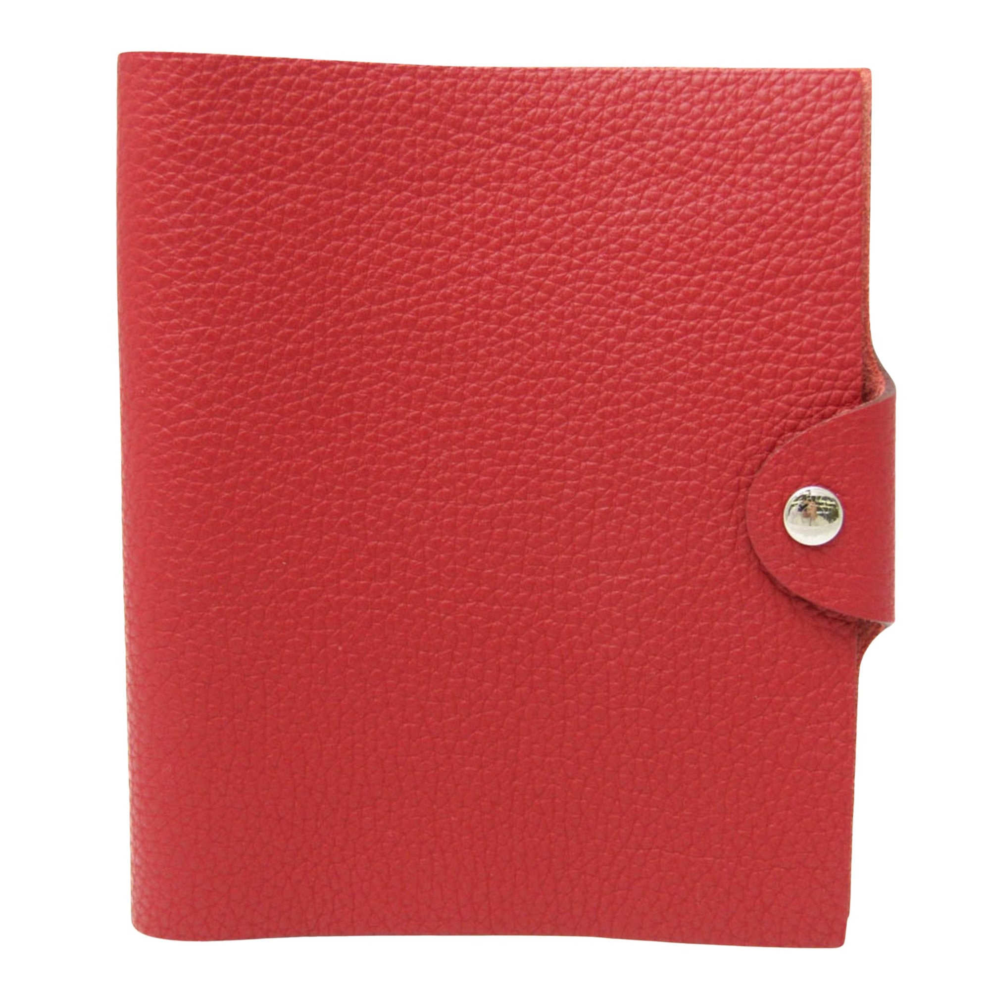 Hermès Ulysse Red Leather Wallet 