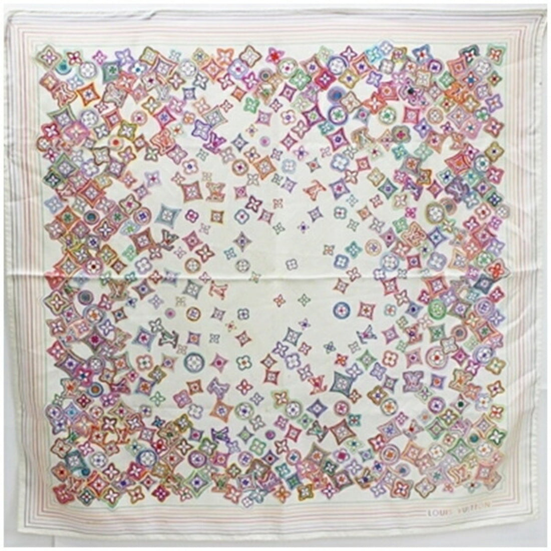 Louis Vuitton Multicolour Silk Scarf 