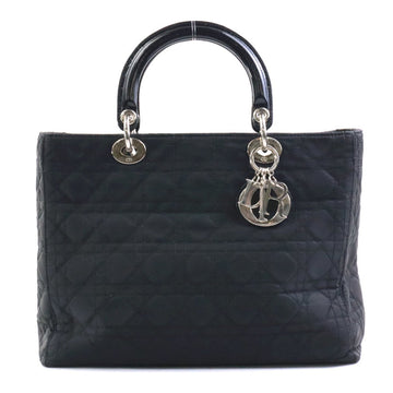 Dior Lady Dior Black Synthetic Handbag 