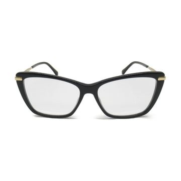 Jimmy Choo Black Steel Glasses 