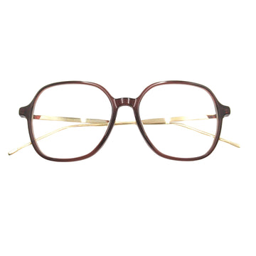 Jimmy Choo Brown Steel Glasses 