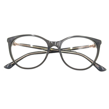 Jimmy Choo Grey Plastic Glasses 