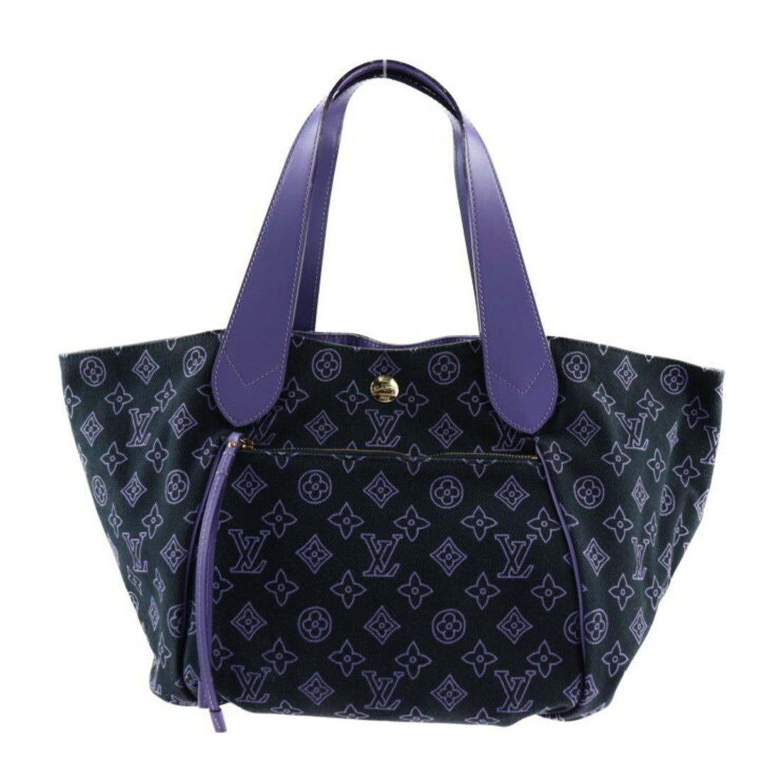 Louis Vuitton Ipanema Purple Canvas Handbag 