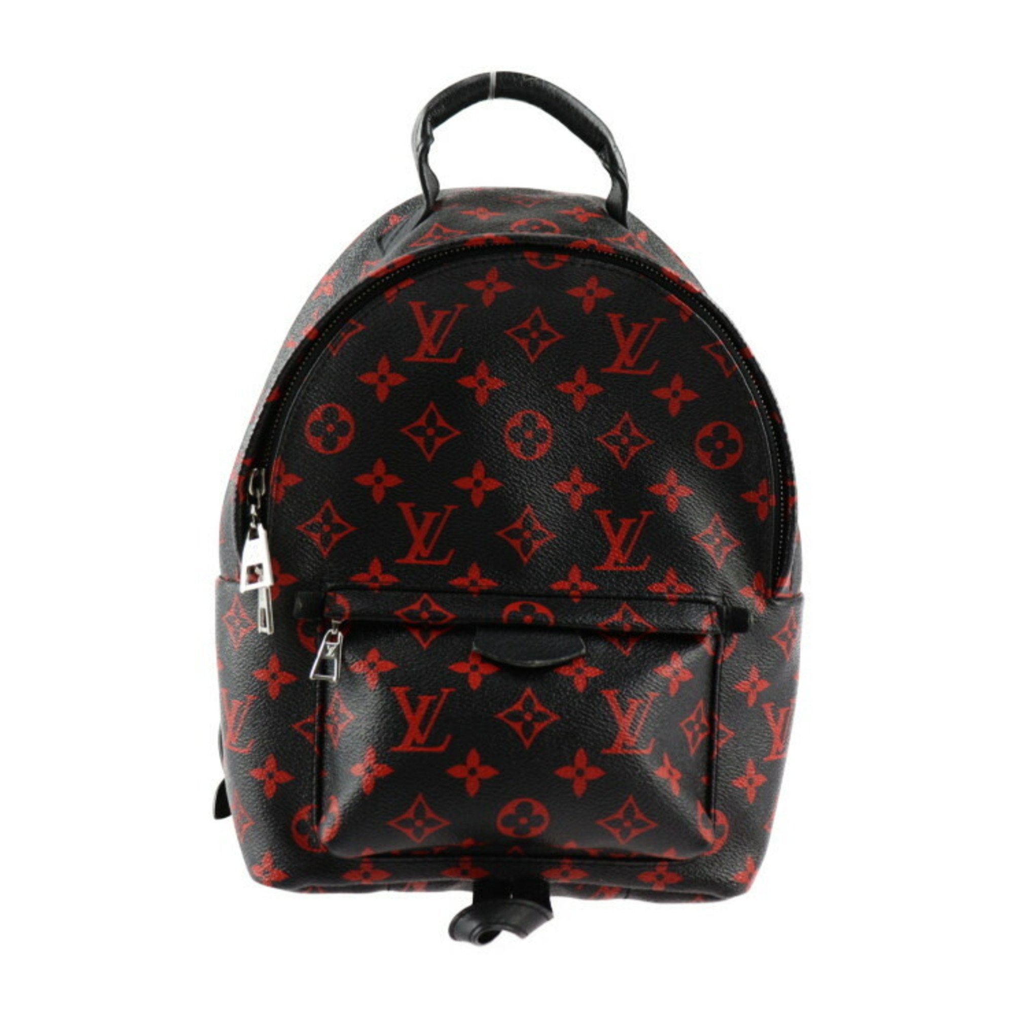 Louis Vuitton Palm Springs Black Canvas Backpack Bag